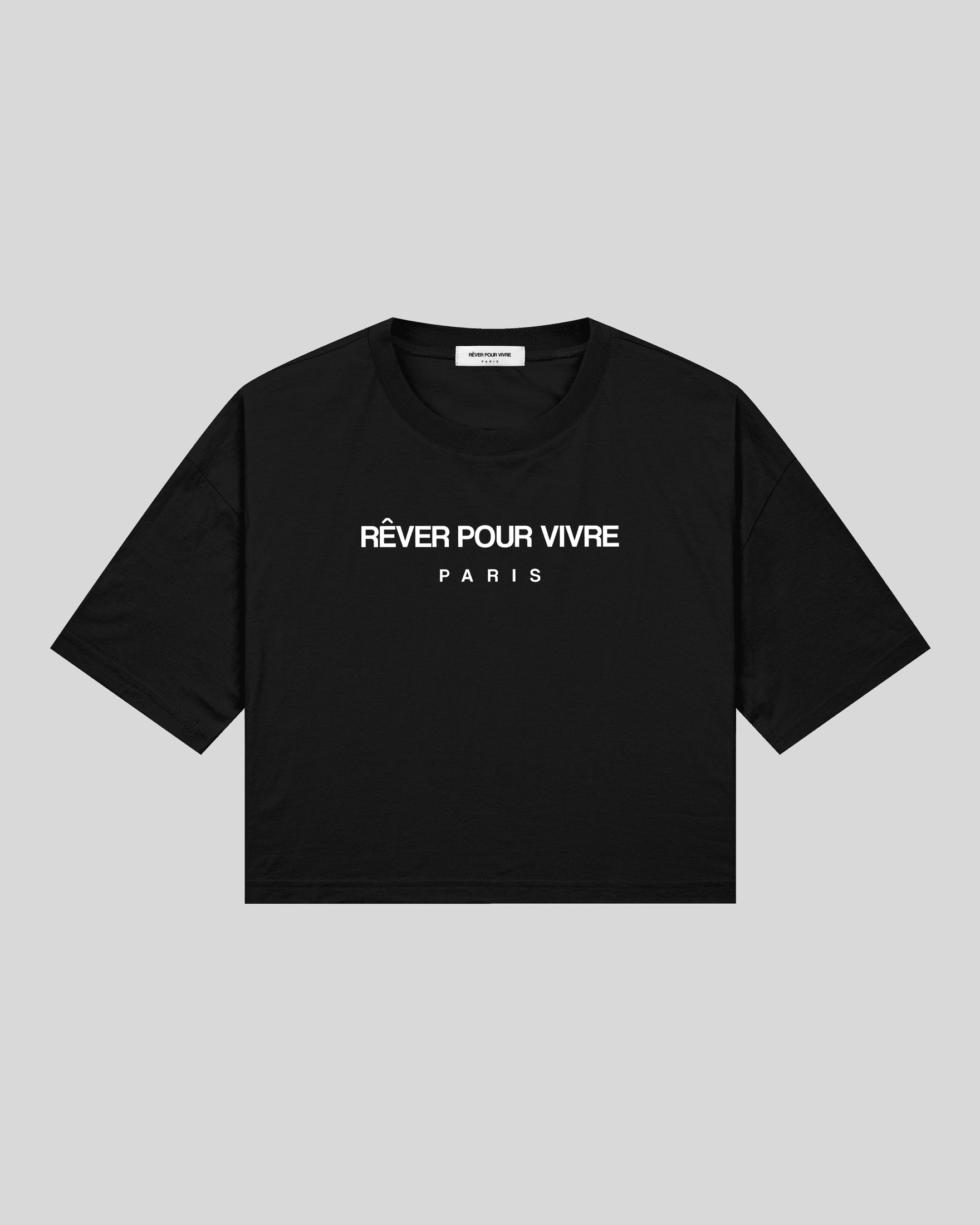 BASIC LOGO CROP T-SHIRT