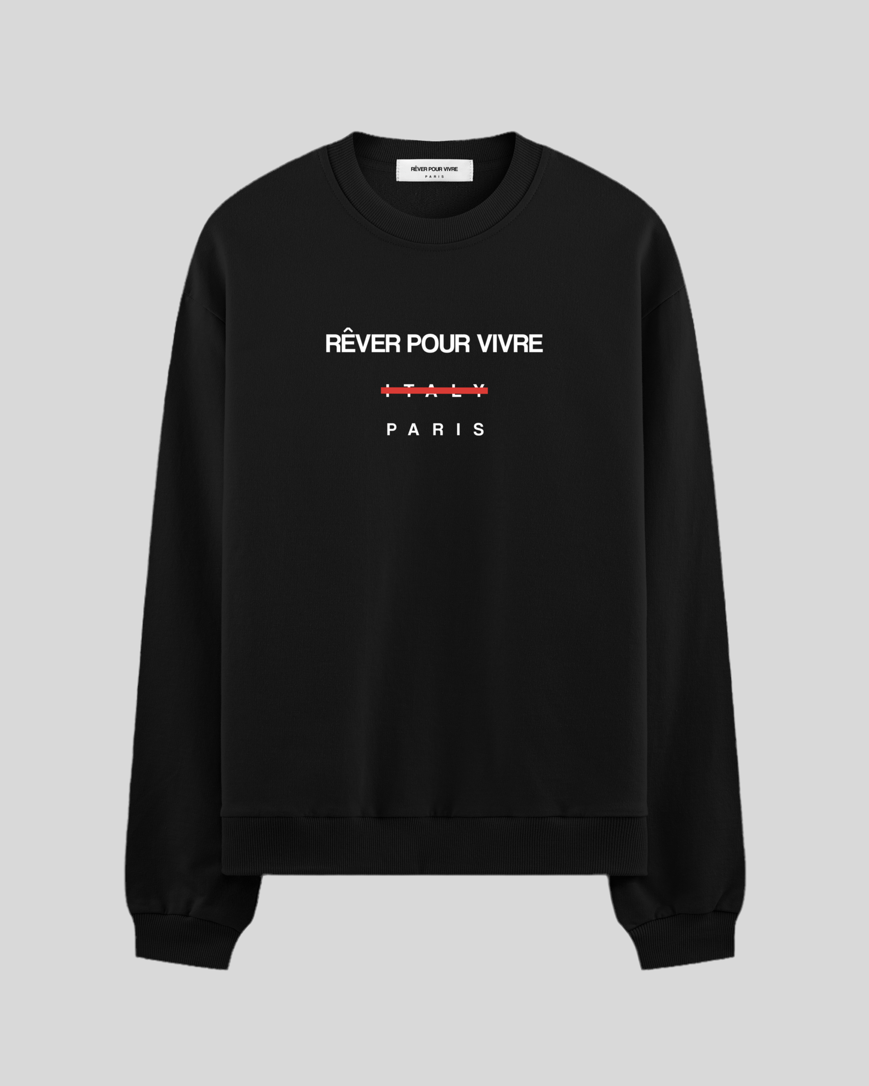 NOT ITALY CREWNECK