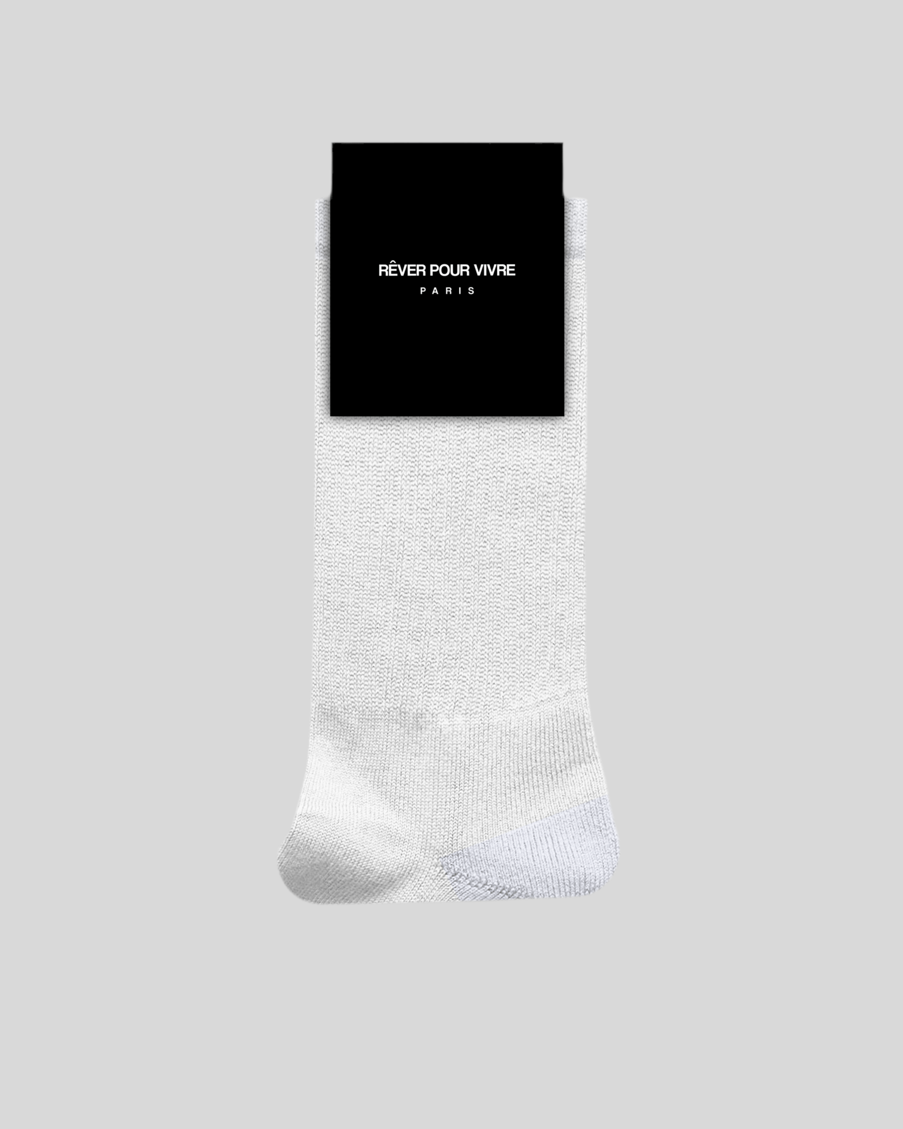 LOGO SOCKS WHITE