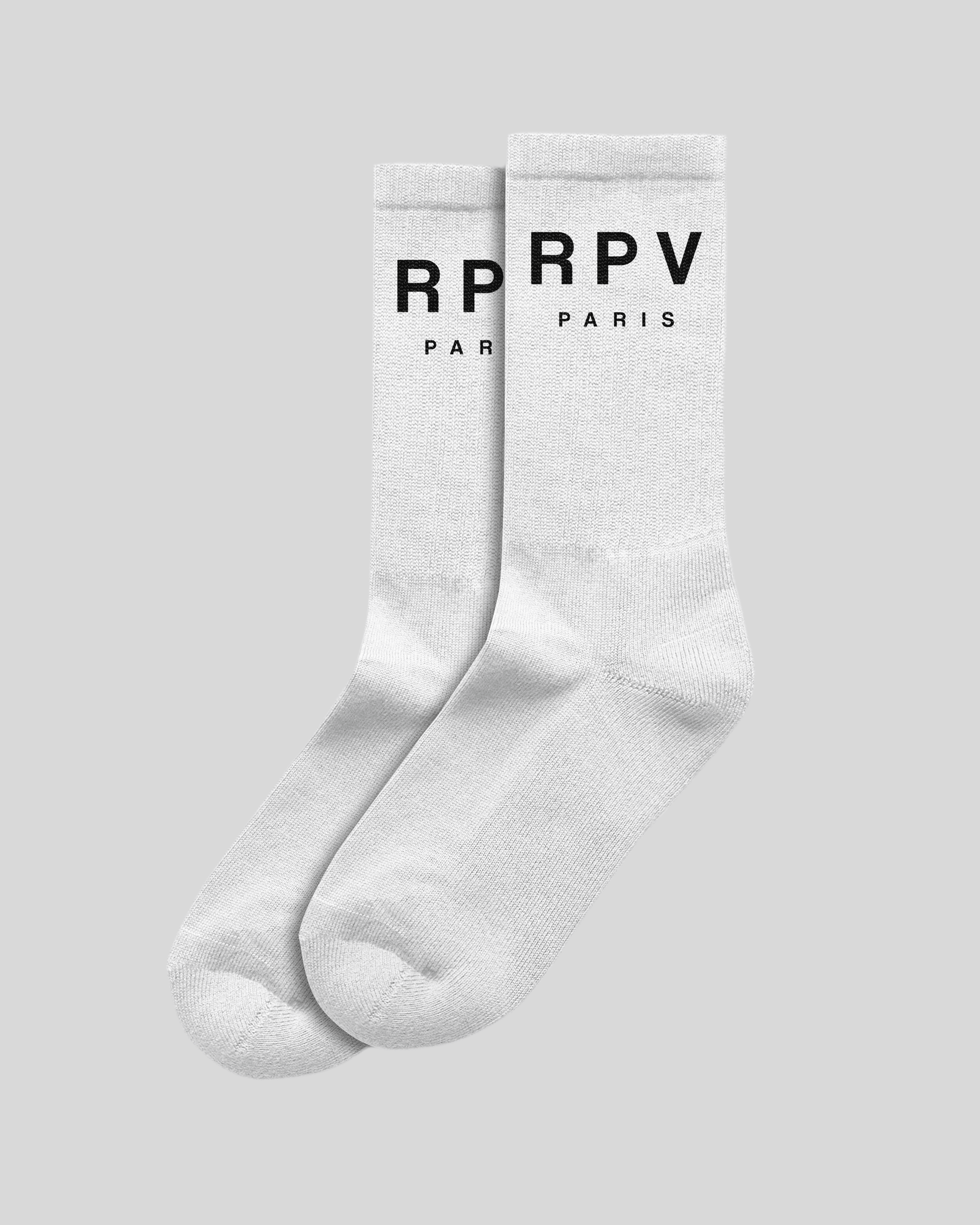 LOGO SOCKS WHITE