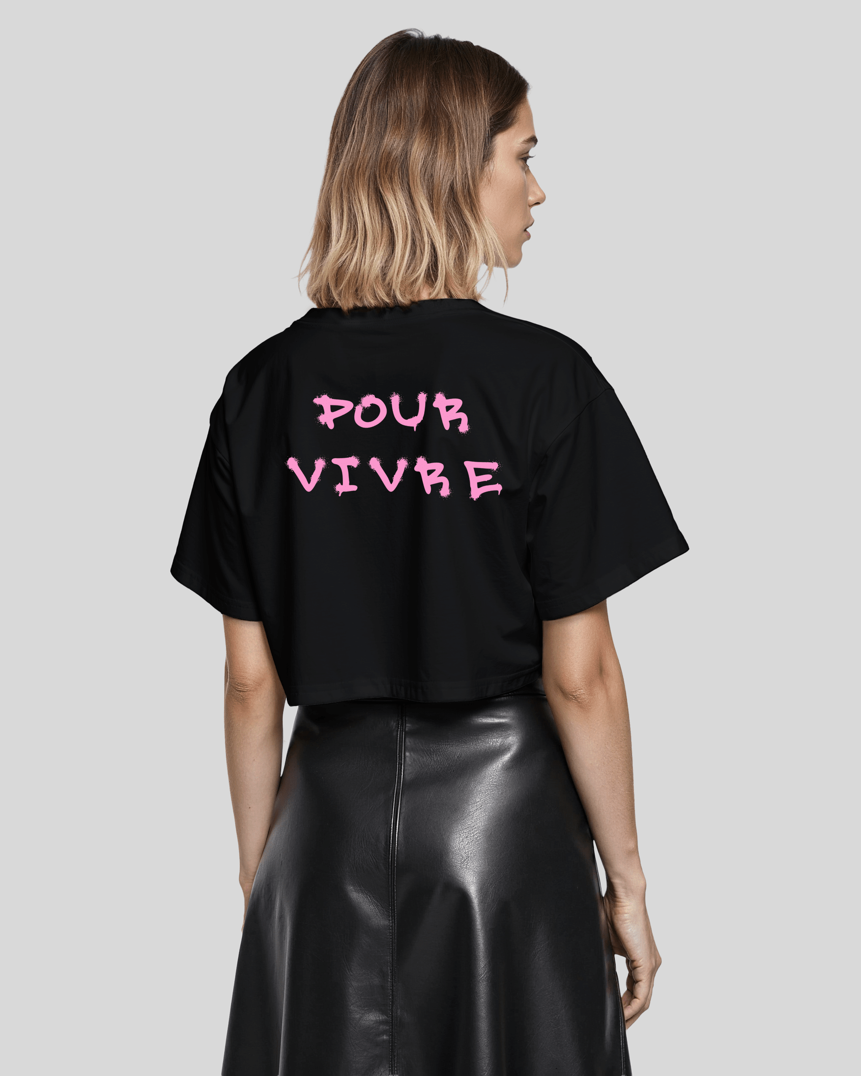 SPRAY CAN CROP T-SHIRT